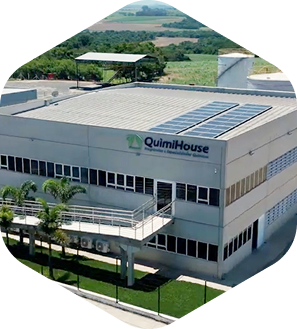 imagem aérea do prédio da Quimihouse